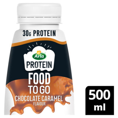 Protein Food To Go Chocolate Caramel Flavoured Meal Replacement Shake 500ml thumbnail 2