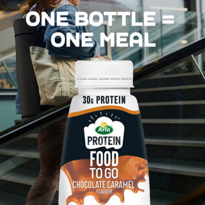 Protein Food To Go Chocolate Caramel Flavoured Meal Replacement Shake 500ml thumbnail 3