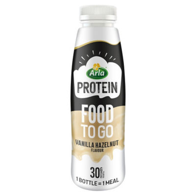Protein Food To Go Vanilla Hazelnut Flavoured Meal Replacement Shake 500ml thumbnail 2