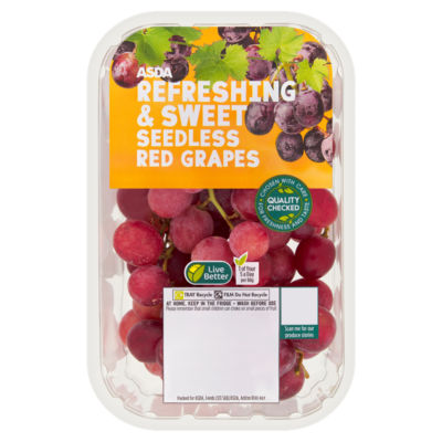 Refreshing & Sweet Seedless Red Grapes 500g thumbnail 2