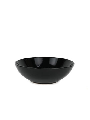 Solid Black Cereal Bowl thumbnail 2