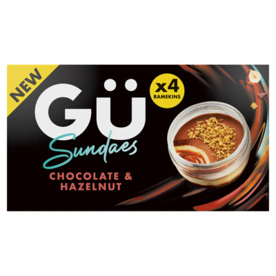 Chocolate & Hazelnut Sundaes 4 x 80g (320g)