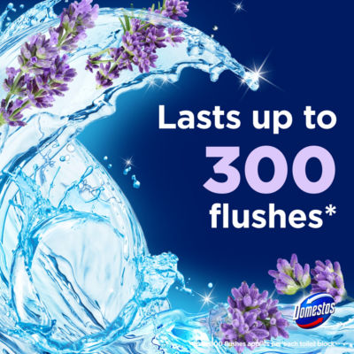 Power 5 Lavender Toilet Rim Blocks 2x 50 g thumbnail 4