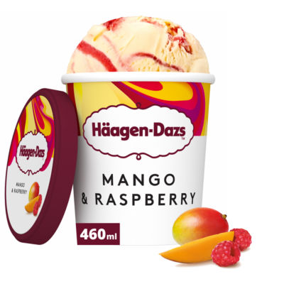Mango & Raspberry Ice Cream 460ml thumbnail 2