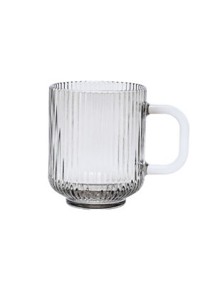 Ribbed Smoked Tea Mug thumbnail 2