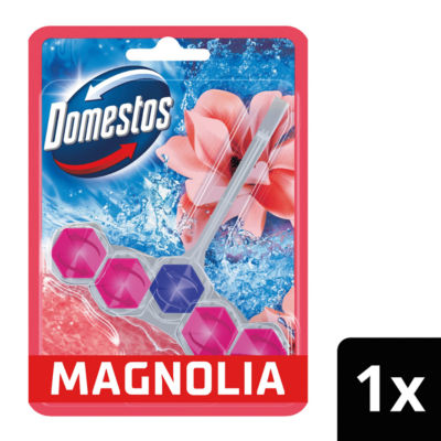 Domestos Power 5 Toilet Rimblock Pink