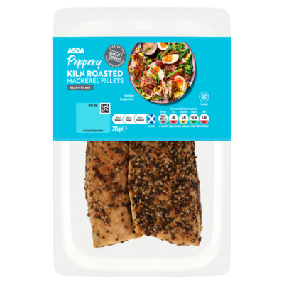 Peppery Kiln Roasted Mackerel Fillets 215g thumbnail 2