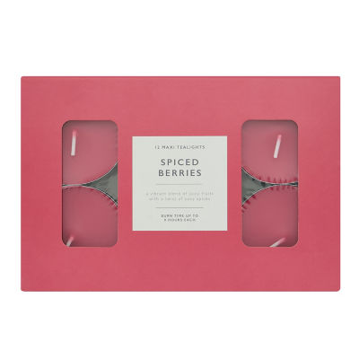 George Home Spiced Berries Maxi Tealights thumbnail 2