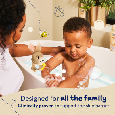 OatDerma Body Wash 250ml, Fragrance Free, Sensitive Skin, Baby Kids Shower Gel thumbnail 4
