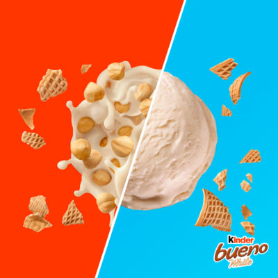 Bueno White Ice Cream Cones 4x90ml thumbnail 4