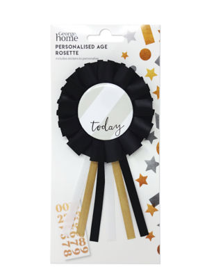 Premium Personalisable Rosette Badge