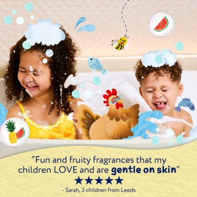 Watermelon & Pineapple Hair & Body Wash 250ml Gentle Tear-Free Formula for Kids, Babies & Sensitive Skin thumbnail 4