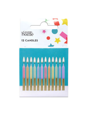 Ombre Dip Candles 12Pk