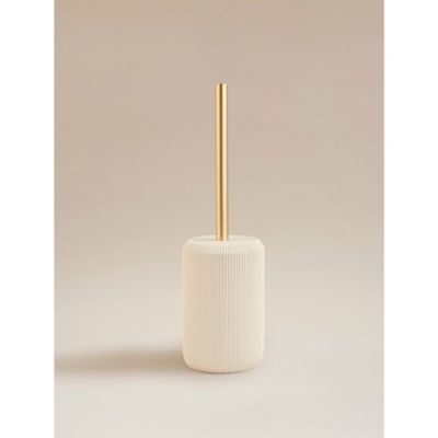 Natural Sandstone Ribbed Toilet Brush