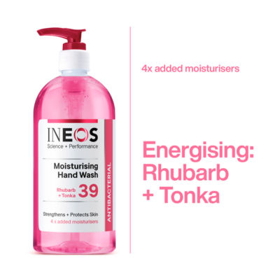 Antibacterial 40 Rhubarb + Tonka Moisturising Hand Wash 500ml thumbnail 2