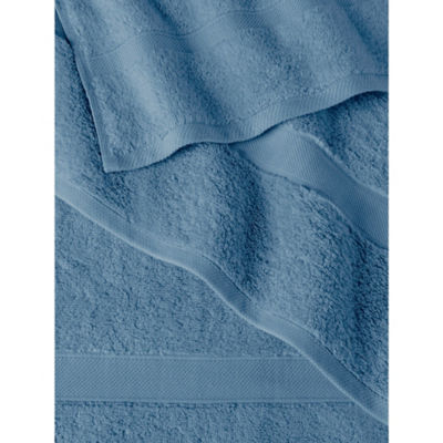 Blue Chambray Super Soft Cotton Face Cloth thumbnail 3
