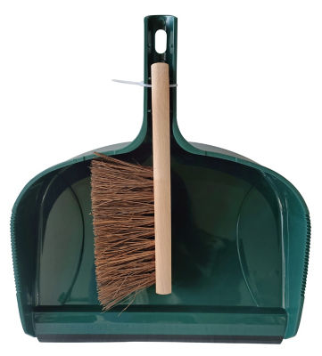 Outdoor Dustpan & Brush 34x37x12cm 27x4x9cm thumbnail 2