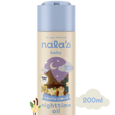 Vanilla Cloud Nighttime Oil with Coconut Oil, Apricot & Lavender 200ml thumbnail 2