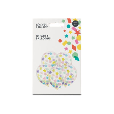 Pastel Confetti Balloons