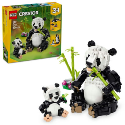 Creator 3in1 Wild Animals: Panda Family Toy Set 31165 thumbnail 2