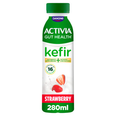 Activia Kefir Strawberry Gut Health Yoghurt Drink