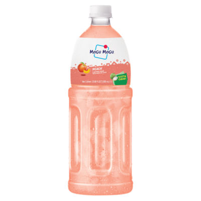 Peach Flavored Drink with Nata De Coco 1,000ml thumbnail 2