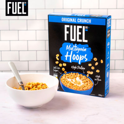 Original Multigrain Hoops High Protein Breakfast Cereal 350g thumbnail 4