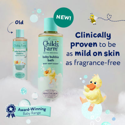 Baby Bedtime Bubble Bath 250ml Baby Soft Scent for Newborns & Sensitive Skin thumbnail 3