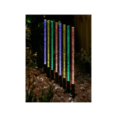 Led Solar Bubble Stake Light - Set Of 8 thumbnail 2
