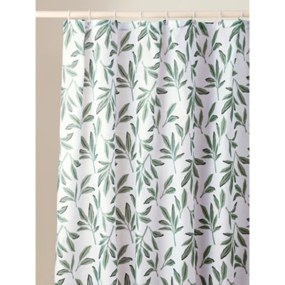 Green Sanctuary Leaf Shower Curtain thumbnail 2