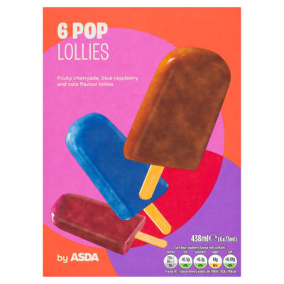 Pop Lollies 6 x 73ml (438ml) thumbnail 2