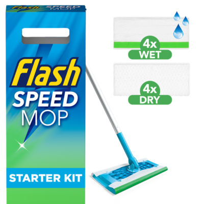 Floor Cleaner Speedmop Starter Kit, Fast Easy & Hygienic Floor Cleaning