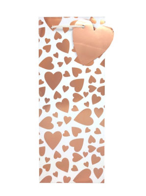Rose Gold Heart Bottle Bag thumbnail 2