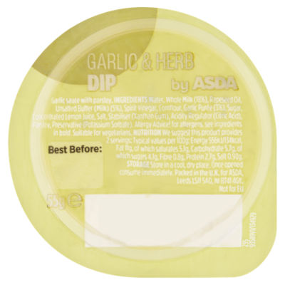 Garlic & Herb Dip 55g thumbnail 2
