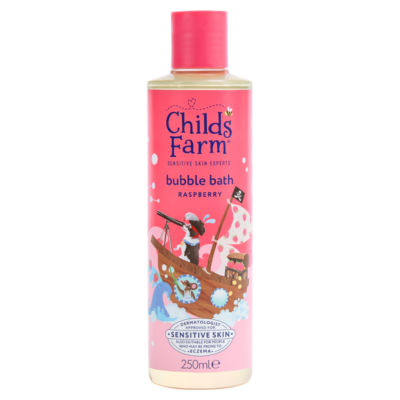 Raspberry Bubble Bath 250ml Gentle Formula for Kids, Babies & Sensitive Skin