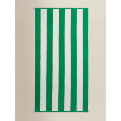 Striped Cotton Beach Towel