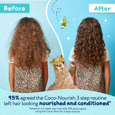 Coco-Nourish Coconut Leave-in Conditioner 100ml, Kids Dry Curly Hair Spray thumbnail 4