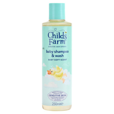 Baby Tear-free Shampoo & Body Wash 250ml Baby Soft Scent for Newborns & Sensitive Skin