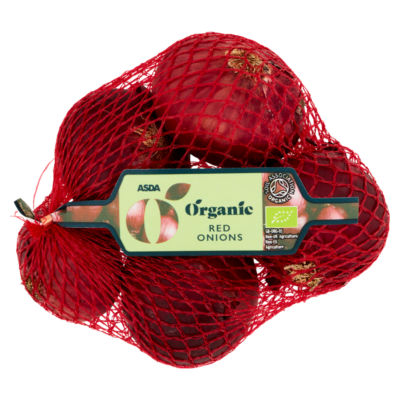 ASDA Organic Red Onions