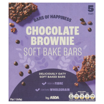Chocolate Brownie Soft Bake Bars 5 x 35g (175g) thumbnail 2