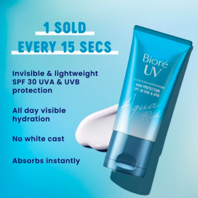 UV Aqua Rich Water Essence Sunscreen SPF30 50ml thumbnail 3