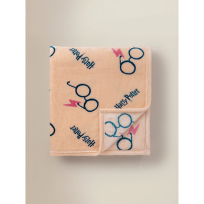 Harry Potter Pink Fleece Blanket- 120cm x 150cm thumbnail 2