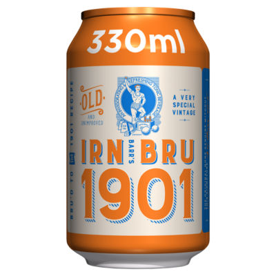 IRN-BRU 1901 Soft Drink Can 330ml