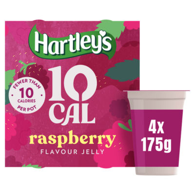 10 Cal Raspberry Flavour Jelly Pots 4 x 175g (700g) thumbnail 2
