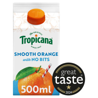 Smooth Orange Fruit Juice 500ml thumbnail 4