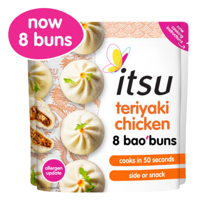 teriyaki chicken 8 bao buns 256g