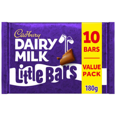 Cadbury Dairy Milk Little Bars 10 x 18g (180g)