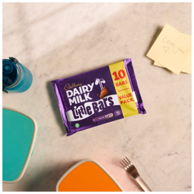 Dairy Milk Little Bar Chocolate 10 Pack Multipack 180g (10 x 18g) thumbnail 3