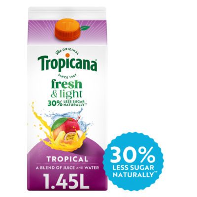 Fresh & Light Tropical Juice Blend Drink 1.45L thumbnail 2