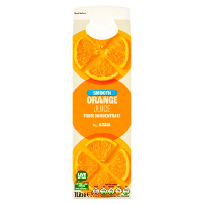Smooth Orage Juice 1 Litre thumbnail 2